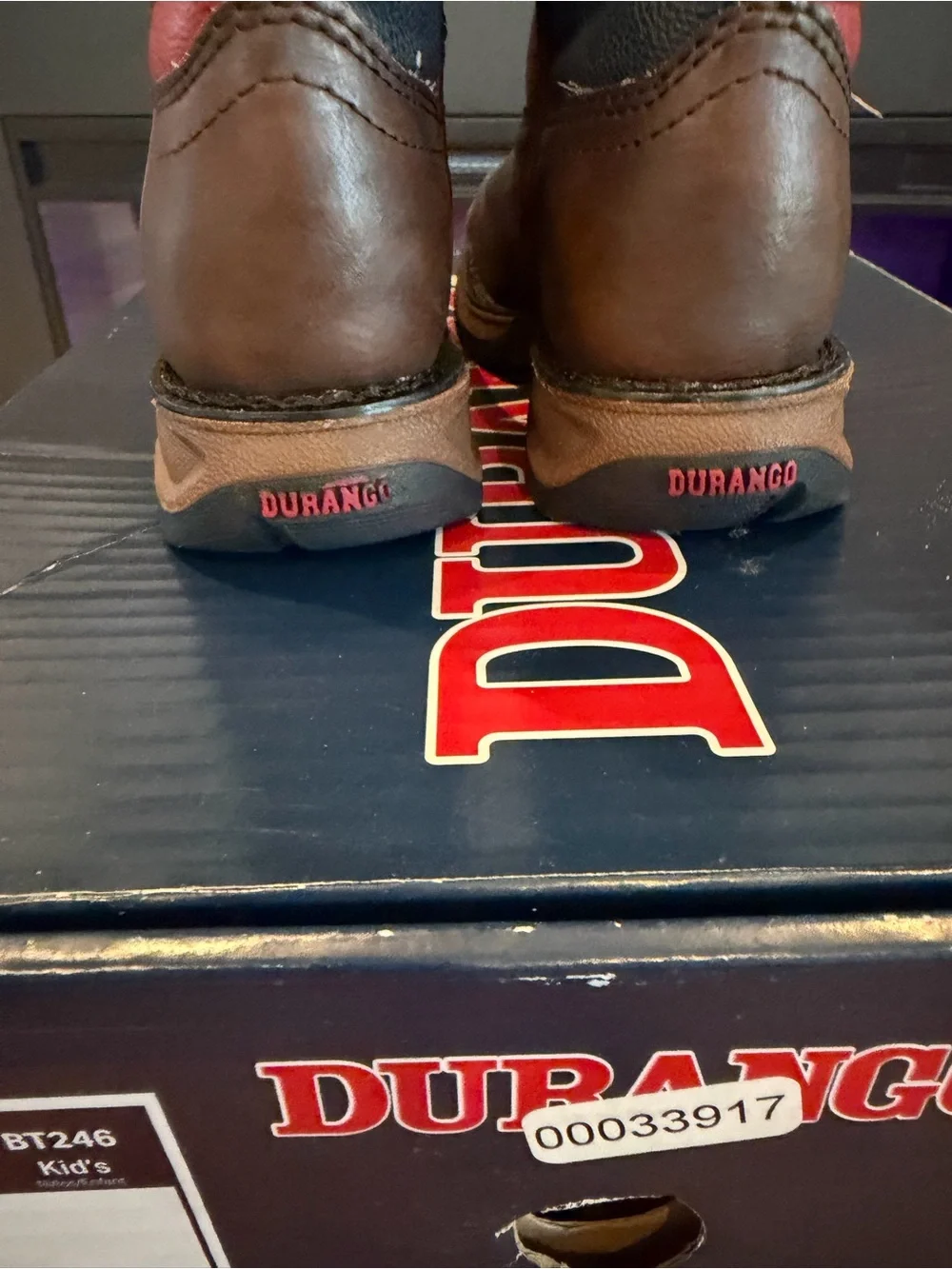 Durango Texas flag boots 11m kids toddler